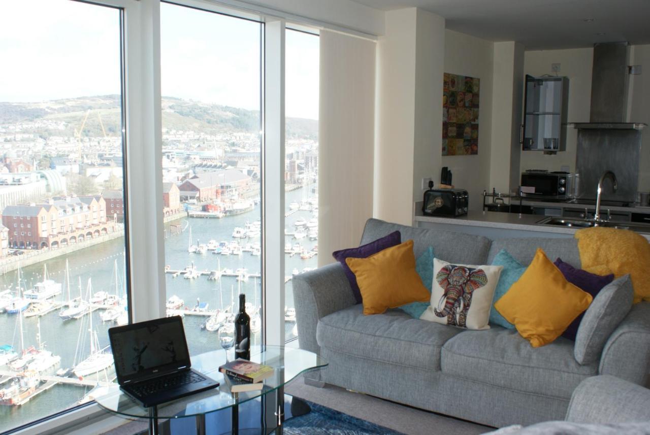 Coastal City Rooms - Waterfront Swansea Exterior foto